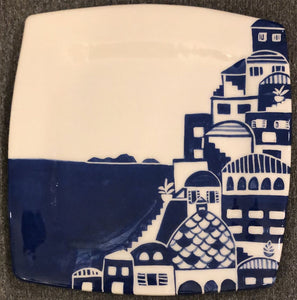 Piatto quadrato "Positano"